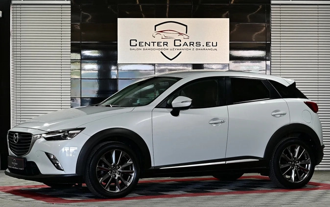 Mazda CX-3 cena 74700 przebieg: 65000, rok produkcji 2017 z Łosice małe 704